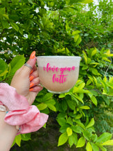 Load image into Gallery viewer, I Love You a Latte Glass Mug

