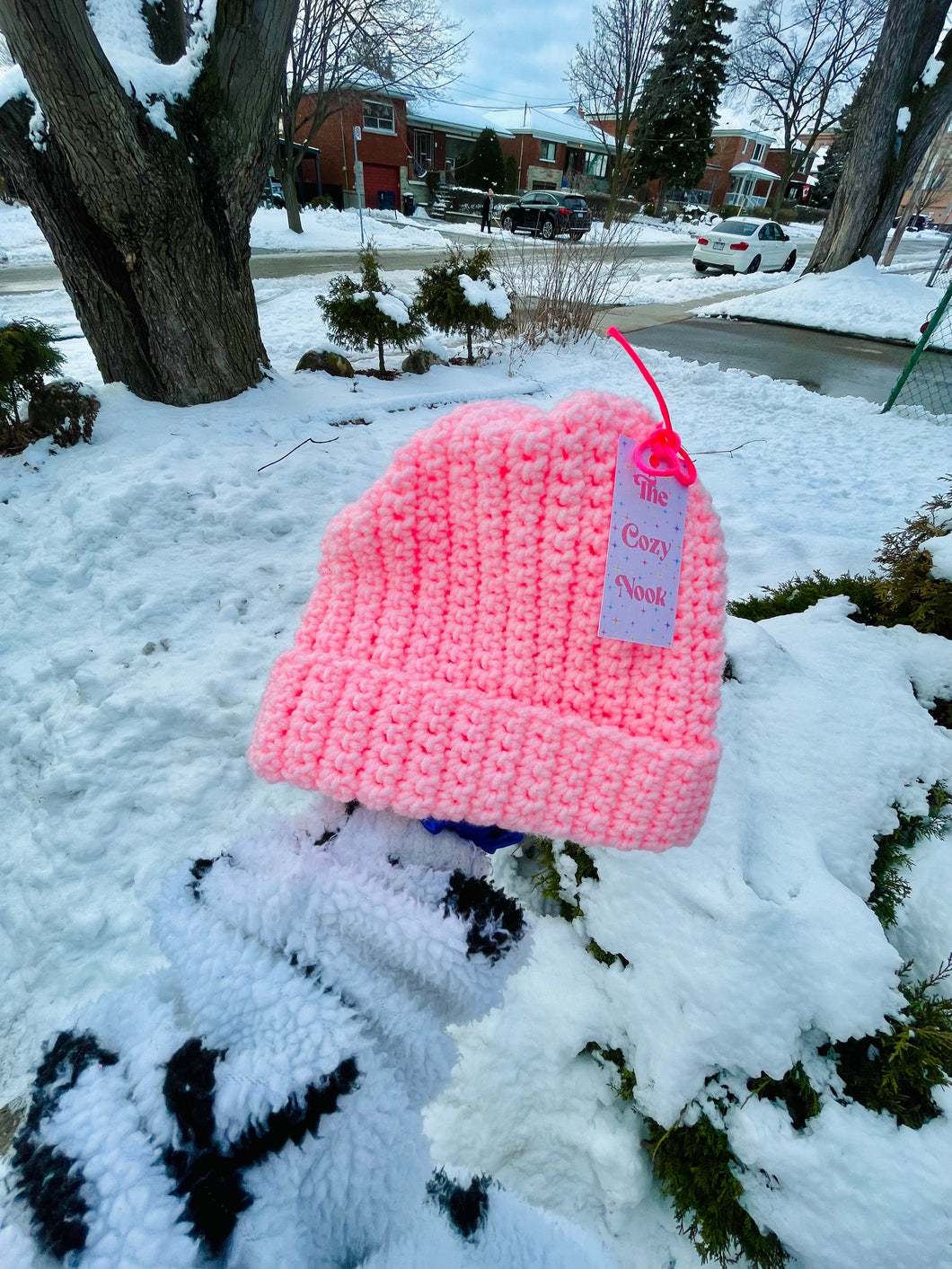 Bubblegum Crochet Hat