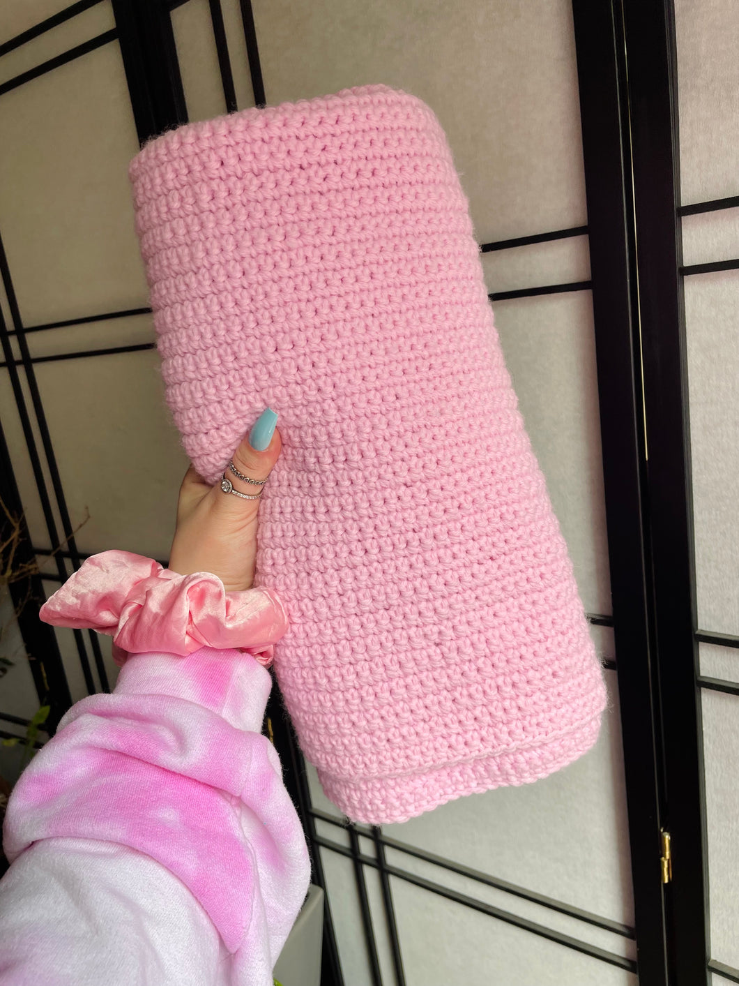 Bubblegum Baby Blanket