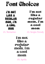 Load image into Gallery viewer, Cool Mom Stemless Glass
